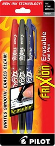 Frixion Pens - Blue, black and red pack